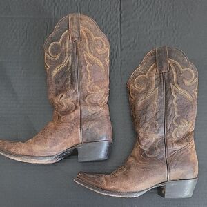 J.B. Dillon Brown Cowgirl Boots